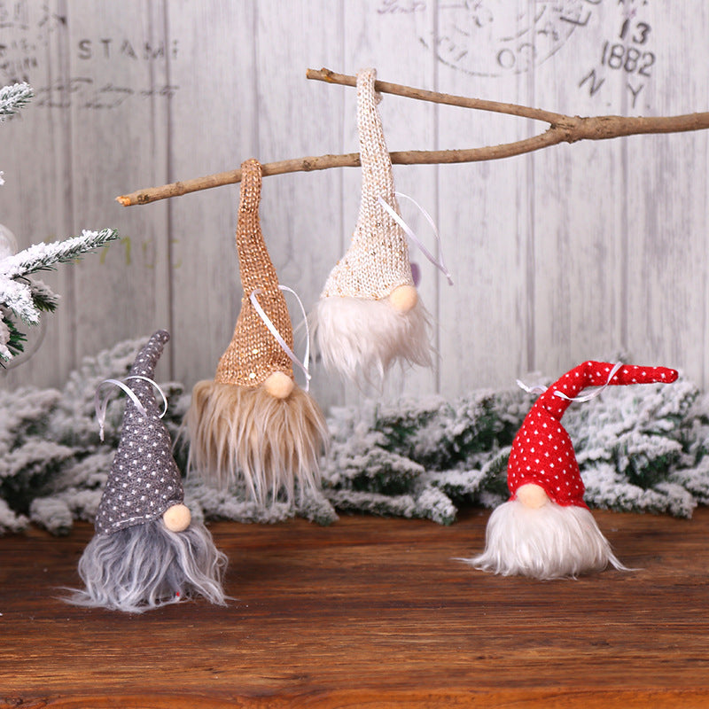 Julskogstomte LED-docka