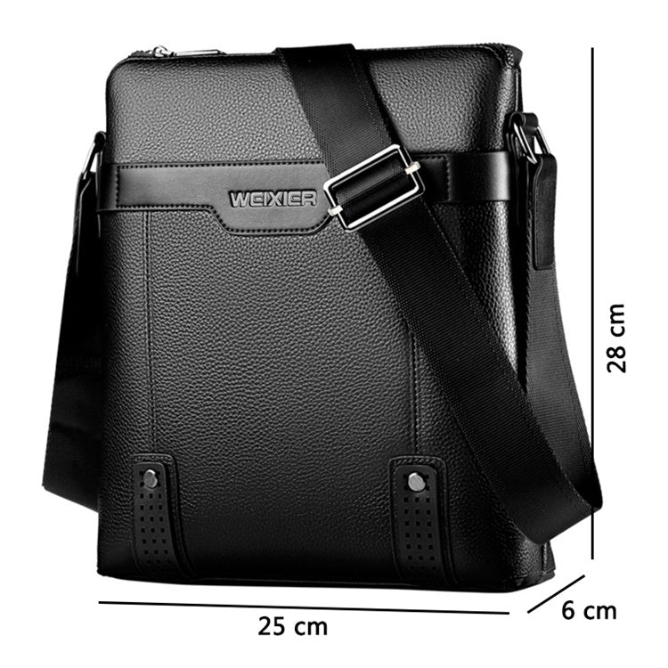 Mode PU-läder Herr Messenger-väskor