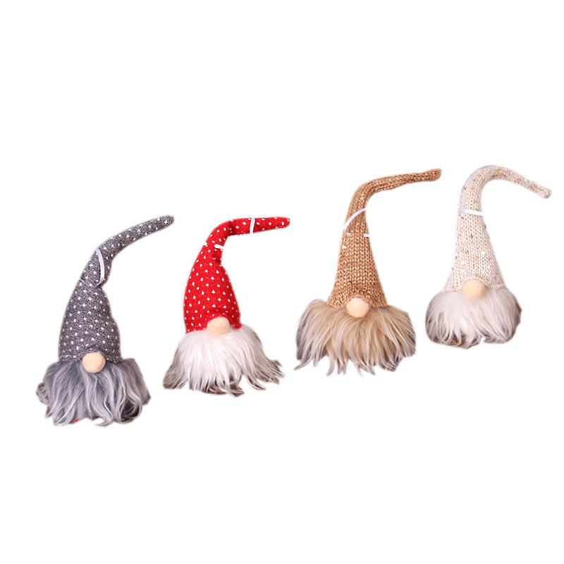 Julskogstomte LED-docka