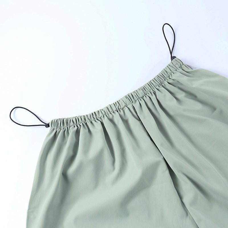 Modetrend Damernas Enkla Lösa Byxor
