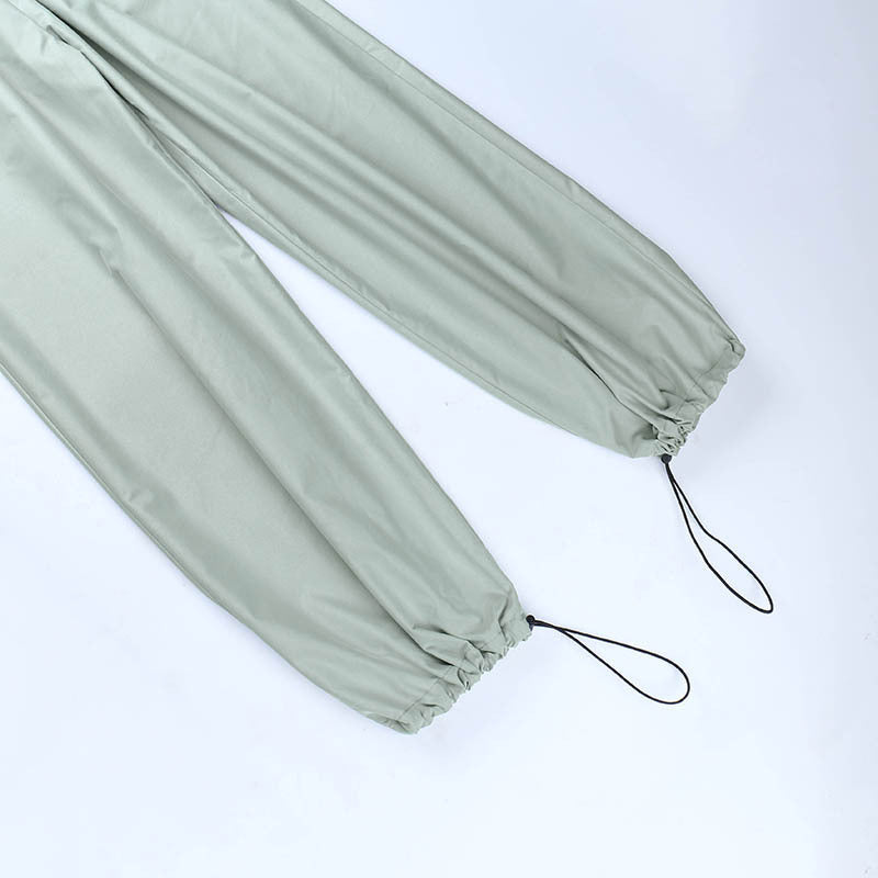 Modetrend Damernas Enkla Lösa Byxor