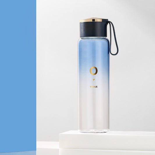 Enkel moderiktig gradient vattenflaska