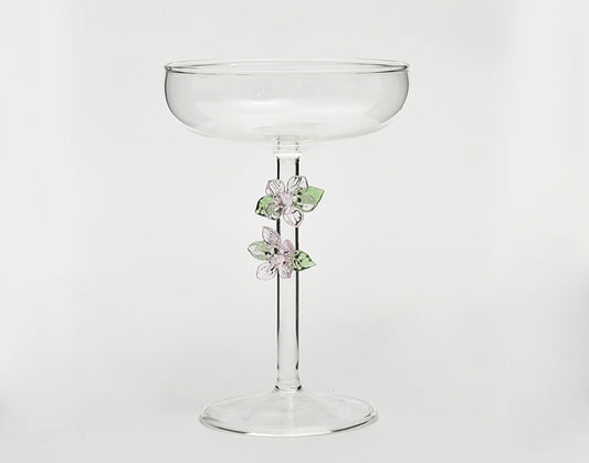 Elegant vinglas med unik design