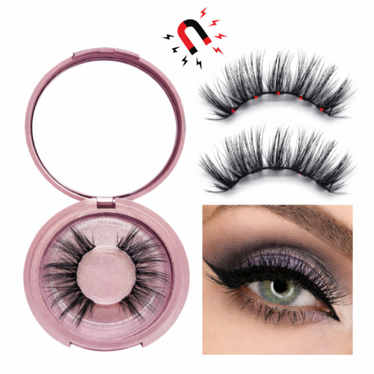 Magnetiska 3D-lösögonfransar