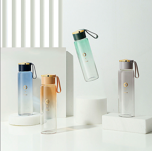 Enkel moderiktig gradient vattenflaska